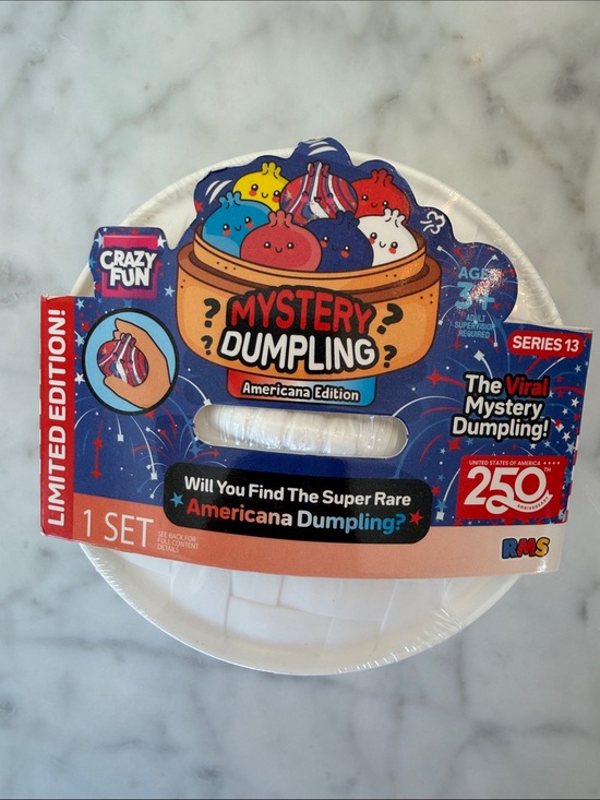 RMS Other - RMS LIMITED EDITION MYSTERY Dumpling Americana Edition Kids Surprise Toy